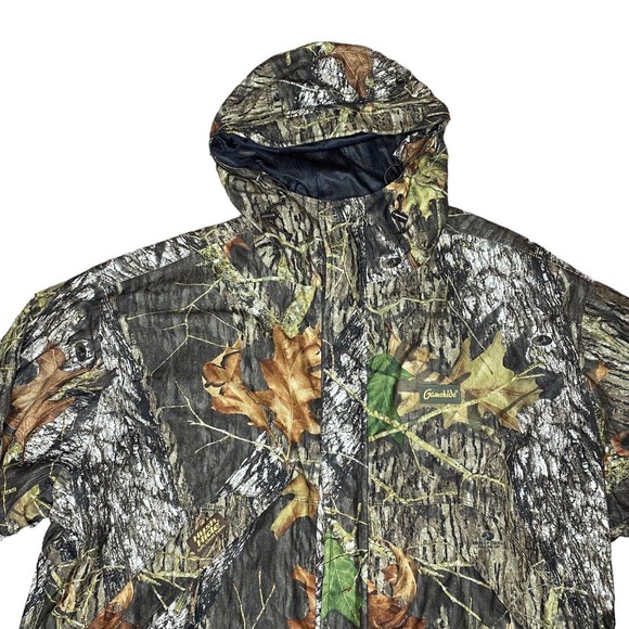 Gamehide Hunting Jacket W/Hood Lost Camo Hush Hide Soft Silent Fabric Size XXL - Picture 2 of 12